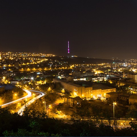 Yerevan, Armenia by Night